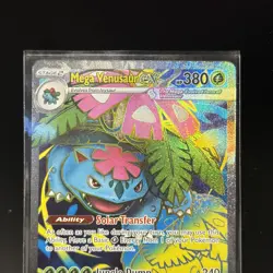 Mega Venusaur ex Ultra Rare Pokemon TCG Mega Evolutions 155/132 NM - Image 2