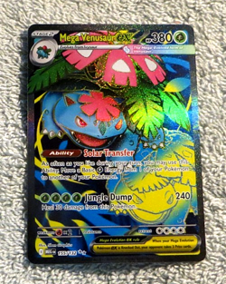 Mega Venusaur ex 155/132 Ultra Rare Full Art - Pokemon Mega Evolutions - English - Image 1