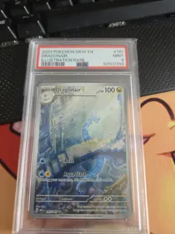 DRAGONAIR 181/165 PSA 9 POKEMON 151 CARD ILLUSTRATION RARE HOLO ENGLISH - Image 1