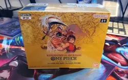 One Piece Card Game - Kingdoms of Intrigue OP-04 Booster Box Eng W/ Dash Pack - Image 1