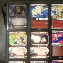 Red Card Bundle Dragon Ball Z CCG Card Lot DBZ Score Card Bundle - Image 2