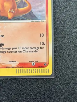 Charmander 98/97 2003 SECRET RARE HOLO Dragon Pokemon Card ENG Vintage - Image 4