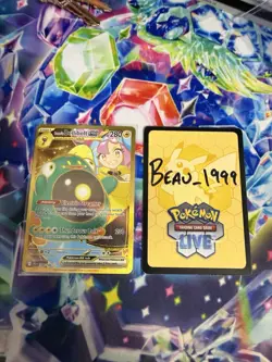 Pokemon TCG Iono's Bellibolt EX Holo Card 188/159 Sv09: Journey Together NM - Image 1
