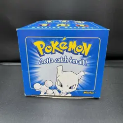Vintage 1999 Pokemon Burger King 23k Gold Plated Trading Card Mewtwo Blue Sealed - Image 1