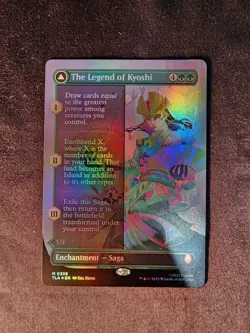 The Legend of Kyoshi (Borderless) Avatar: The Last Airbender Foil - Image 1