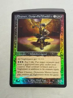 MTG FOIL Chainer, Dementia Master Torment Magic the Gathering - Image 1