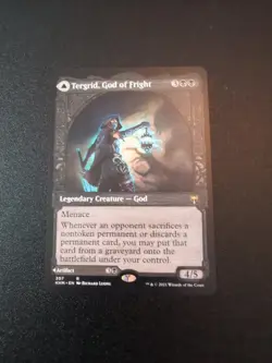 Tergrid, God of Fright / Tergrid's Lantern - Showcase KHM LP MTG NM / Mint fresh - Image 1