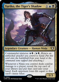 Yuriko, the Tiger's Shadow Commander Masters - Near Mint Foil - Image 1