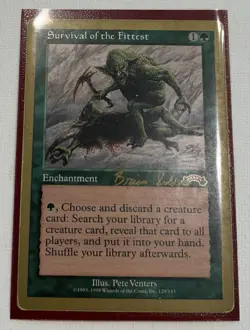 Mtg Survival of the Fittest LP World Championships Deck Reserved List Exodus - Image 3
