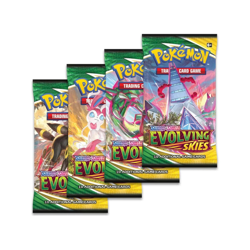 1X Pokemon TCG: Sword & Shield - Evolving Skies Booster Pack Random Art 820650808777 - Image 1