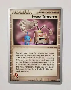Pokemon TCG Swoop! Teleporter 92/109 2005 World Championships Decks - Image 1