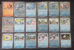New Pokemon Stellar Crown Master Set 92% Complete - Image 5