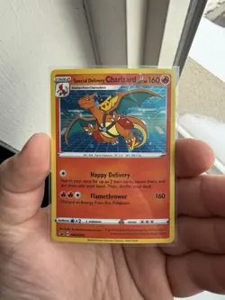 Pokemon Special Delivery Charizard Promo SWSH075 - Raw - Image 1