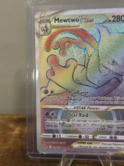 Mewtwo VSTAR (Secret) 079/078 Pokemon GO Holo. Secret Rare Rainbow - Image 2