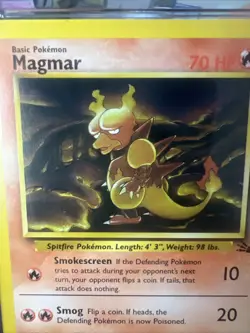 Pokemon TCG Magmar Fossil 39 CGC 7.5 NM - Image 3