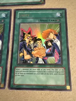 Yu-Gi-Oh! Unity JUMP-EN006 Limited Edition Ultra Rare Shonen Jump Promo LP - Image 4