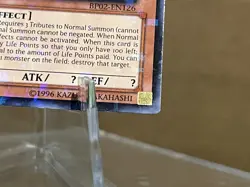 Yu-Gi-Oh! The Winged Dragon Of Ra￼BP02-EN126 Mosaic Rare - Image 4