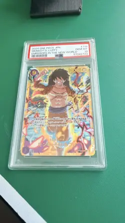 2024 One Piece OP09 EN Monkey D. Luffy #119 PSA 10 - Image 2