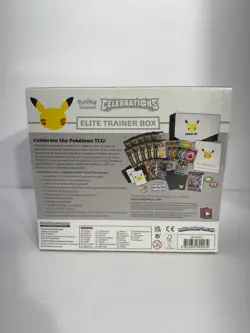 Pokemon Celebrations Elite Trainer Box ETB 25th Anniversary New Factory Sealed - Image 2