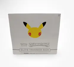 Pokemon Celebrations Elite Trainer Box ETB 25th Anniversary New Factory Sealed - Image 1