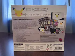 Pokemon Celebrations Elite Trainer Box ETB 25th Anniversary New Factory Sealed 820650809439 - Image 5