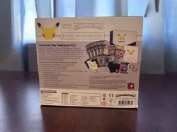 Pokemon Celebrations Elite Trainer Box ETB 25th Anniversary New Factory Sealed 820650809439 - Image 5