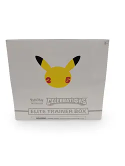 Pokemon Celebrations Elite Trainer Box ETB 25th Anniversary New Factory Sealed - Image 1