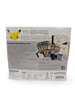 Pokemon Celebrations Elite Trainer Box ETB 25th Anniversary New Factory Sealed - Image 4