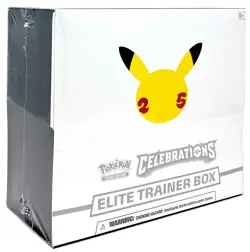Pokemon Celebrations Elite Trainer Box ETB 25th Anniversary New Factory Sealed 820650809439 - Image 1