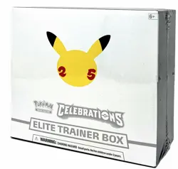 Pokemon Celebrations Elite Trainer Box ETB 25th Anniversary New Factory Sealed 820650809439 - Image 2