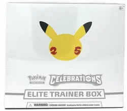 Pokemon Celebrations Elite Trainer Box ETB 25th Anniversary New Factory Sealed 820650809439 - Image 3