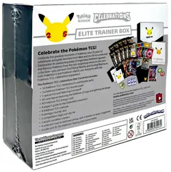 Pokemon Celebrations Elite Trainer Box ETB 25th Anniversary New Factory Sealed 820650809439 - Image 4