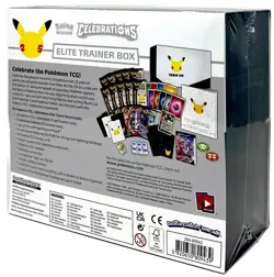 Pokemon Celebrations Elite Trainer Box ETB 25th Anniversary New Factory Sealed 820650809439 - Image 5