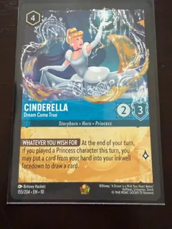 Cinderella Dream Come True 155/204 Whispers in the Well Disney Lorcana 001532 - Image 1