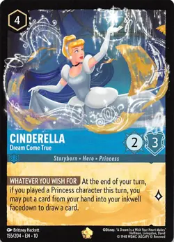 Cinderella Dream Come True 155/204 Whispers in the Well Disney Lorcana 001529 - Image 1