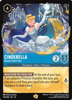 Cinderella Dream Come True 155/204 Whispers in the Well Disney Lorcana 001528 - Image 1