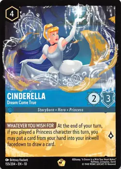 Cinderella Dream Come True 155/204 Whispers in the Well Disney Lorcana 001527 - Image 1
