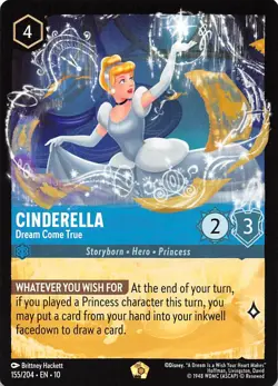 Cinderella Dream Come True 155/204 Whispers in the Well Disney Lorcana 001531 - Image 1
