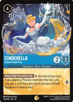 Cinderella Dream Come True 155/204 Whispers in the Well Disney Lorcana 001532 - Image 1