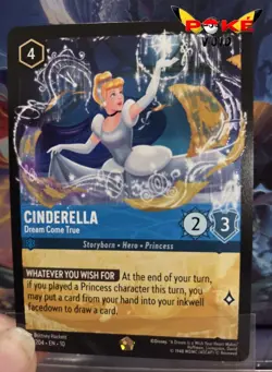 Disney Lorcana 155/204 Cinderella - Dream Come True Whispers in the Well REGULAR - Image 1