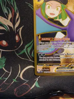 Pokemon TCG Team Rocket's Crobat EX 242/182 Destined Rivals Gold Hyper Rare Card - Image 5