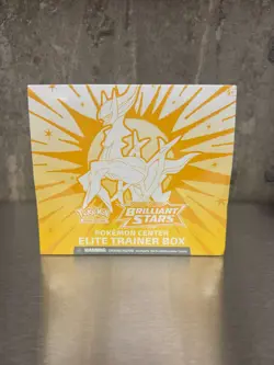 Pokemon Center Exclusive Brilliant Stars Elite Trainer Box - Factory Sealed 820650850066 - Image 1