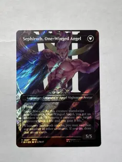 Sephiroth, Fabled SOLDIER Borderless Surge Foil 0527 Final Fantasy Foil - Image 3
