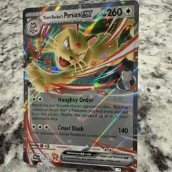 Pokemon TCG Team Rocket’s Persian Ex Destined Rivals 150/182 🔥 - Image 3