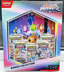 Pokemon Trading Card Game Prismatic Evolutions BINDER COLLECTION NEW⭐⭐IN STOCK⭐⭐ - Image 1