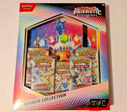 Pokemon Trading Card Game Prismatic Evolutions BINDER COLLECTION NEW⭐⭐IN STOCK⭐⭐ - Image 3