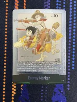 Dragon Ball Super Card Game Fusion World SB01 Manga Booster Energy Marker E-53 - Image 1