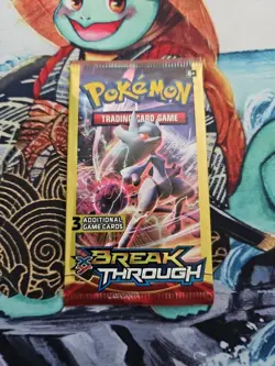 Pokemon XY BREAKthrough 3 Card Mini Booster Packs Complete Art Set Lot of 4 - Image 3