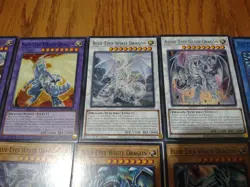 Yu-Gi-Oh Cards Blue Eyes White Dragon Deck Core Sage Chaos MAX Jet Tyrant + More - Image 3