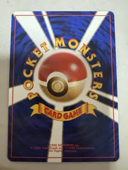 Giovanni Pokemon Card Japanese 1998 Gym Heroes Trainer Vintage Holo - Image 3
